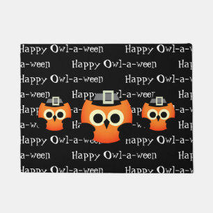 Halloween Door Mat-Owl Doormat