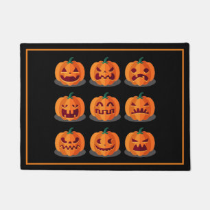 Halloween Door Mat-Pumpkins Doormat