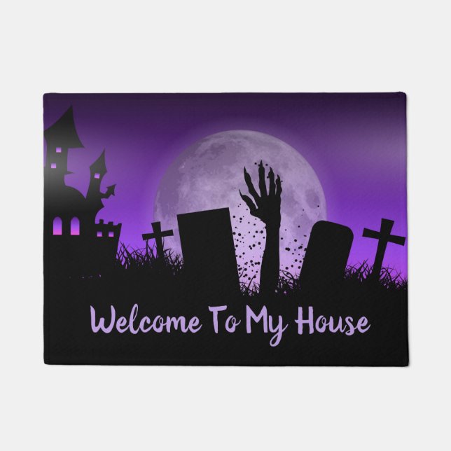 Halloween Doormat (Front)