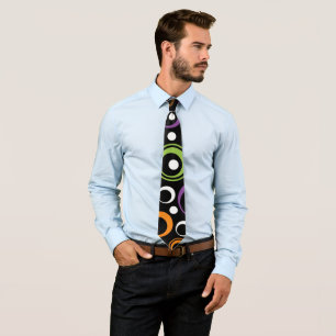 Halloween Dots Tie