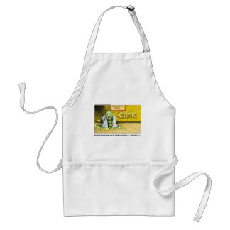 Halloween : Dr Leech Has No Clients Funny Gifts Standard Apron