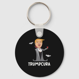 Halloween Dracula Funny Classic Key Ring