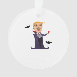Halloween Dracula  Funny Ornament