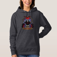 Halloween Dracula Red Moon Bats Skull_1