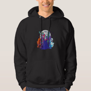 Halloween Dracula Witch Zombie Frankenstein Werewo Hoodie