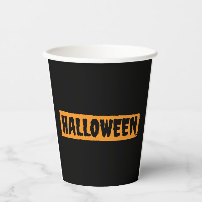 Halloween Drinking Party Paper Cup (Front)