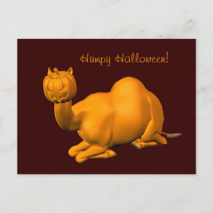 Halloween Dromedary Postcard