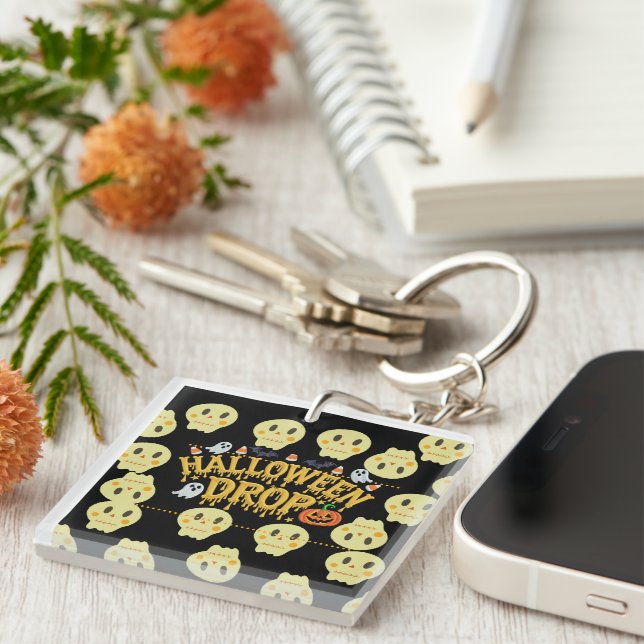 Halloween Drop Key Ring (Front Right)