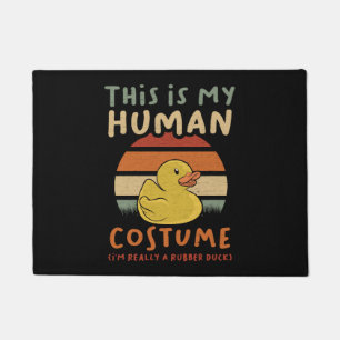 Halloween Duck Doormat