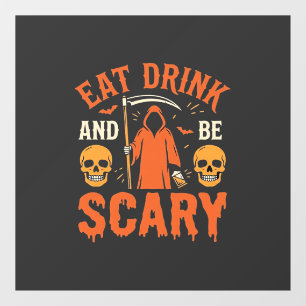Halloween Eat Drink Be Scary Reaper Design_1