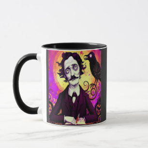 Halloween, Edgar Allen Poe, Raven, Nevermore  Mug