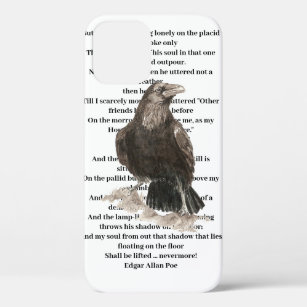 Halloween Edgar Allen Poe Raven Poem Case-Mate iPh iPhone 12 Case