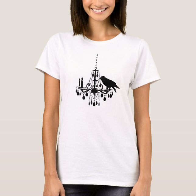 Halloween Edgy Chandelier T-Shirt (Front)