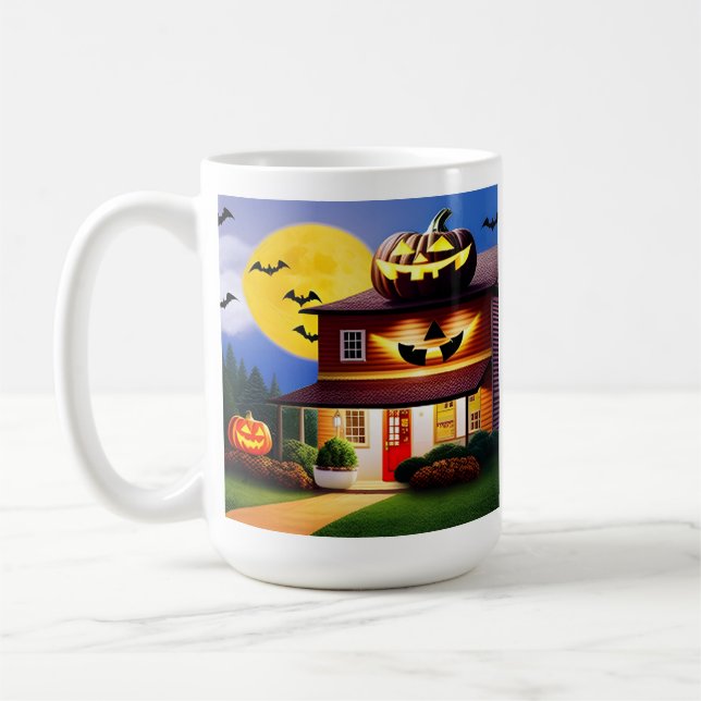 Halloween Edition - White Coffee Mug Bulk (Left)