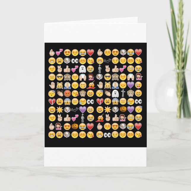halloween emoji card (Front)
