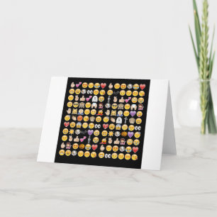 halloween emoji card