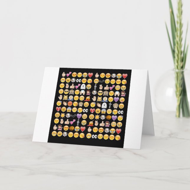 halloween emoji card (Front)