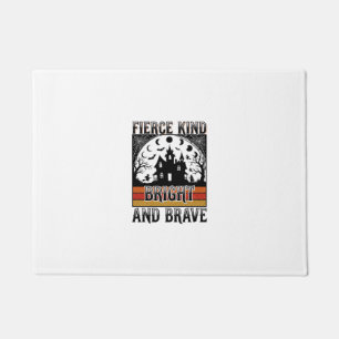 Halloween Empowerment Shirt Brave Vintage Witchy D Doormat