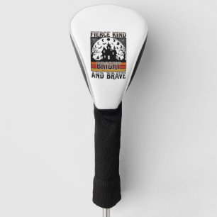 Halloween Empowerment Shirt Brave Vintage Witchy D Golf Head Cover