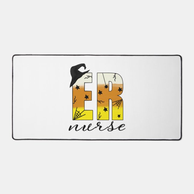 Halloween Er Nurse Desk Mat (Front)