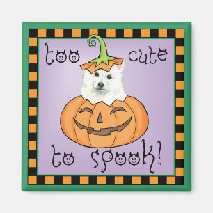 Halloween Eskie Magnet