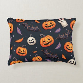 Halloween-esque artistic cushion