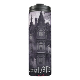 Halloween Eternal Midnight Haunted Mansion Thermal Tumbler