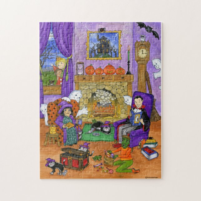 Halloween Eve Halloween Puzzle (Vertical)