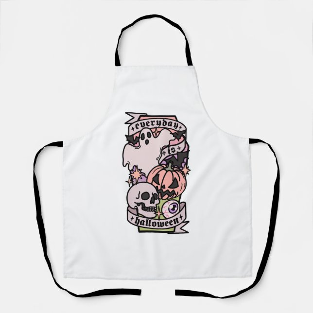 Halloween Everyday Apron (Front)