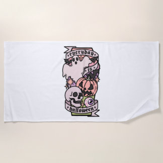 Halloween Everyday Beach Towel