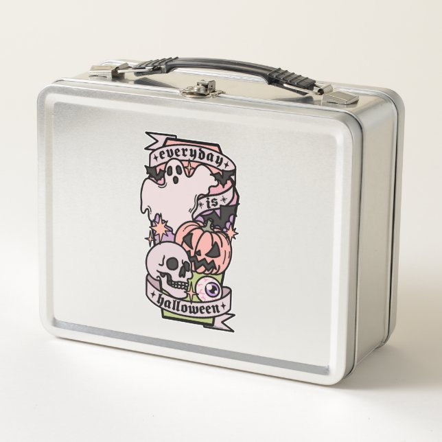 Halloween Everyday Metal Lunch Box (Front)