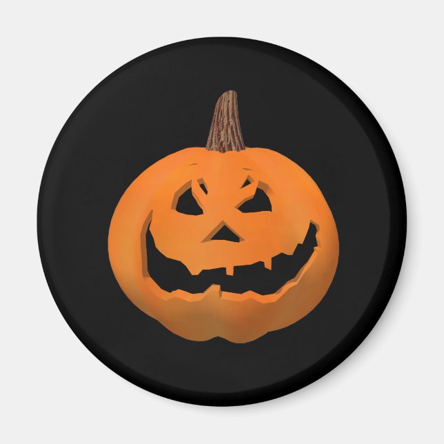 Halloween: Evil Jack-O-Lantern: Fridge Magnet (Front)
