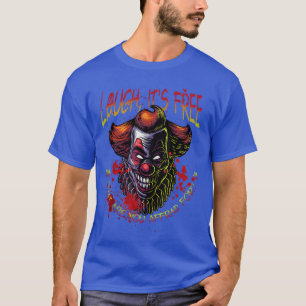 Halloween Evil Killer Scary Creepy Clown Horror fa T-Shirt