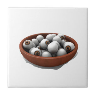 halloween eyeballs ceramic tile