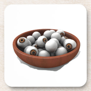 halloween eyeballs coaster