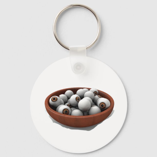 halloween eyeballs key ring (Front)