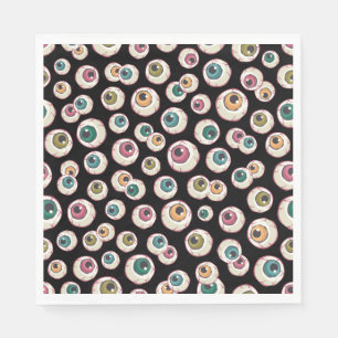 Halloween Eyeballs Napkin