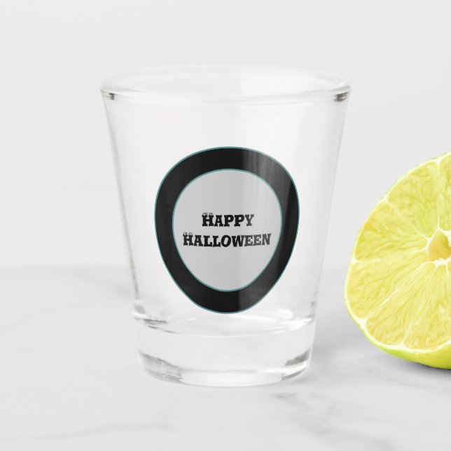 Halloween Eyeballs Shot Glass (Front)