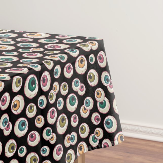 Halloween Eyeballs Tablecloth (In Situ)