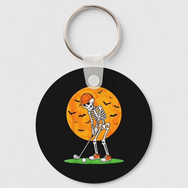 Halloween Eyes  Key Ring (Front)