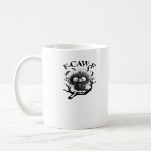 Halloween F-Caw-F Bird Cool Unique Coffee Mug