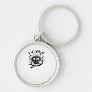 Halloween F-Caw-F Bird Cool Unique Key Ring