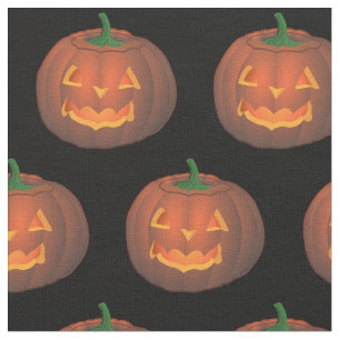 Halloween Fabric Jack-o-Lantern Fabrics Customise