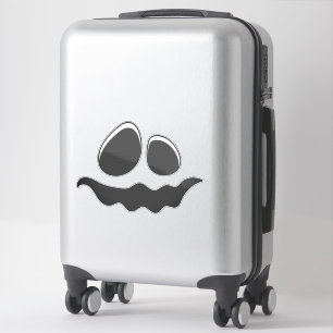Halloween Face Stickers & Labels