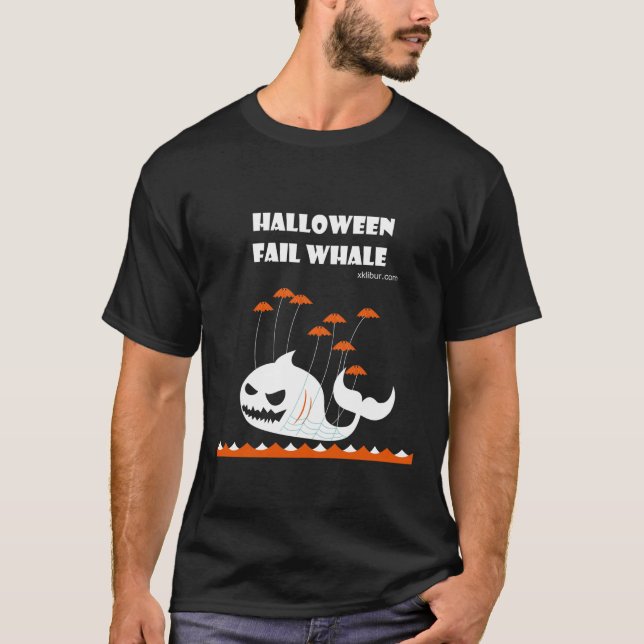 Halloween fail whale T-Shirt (Front)