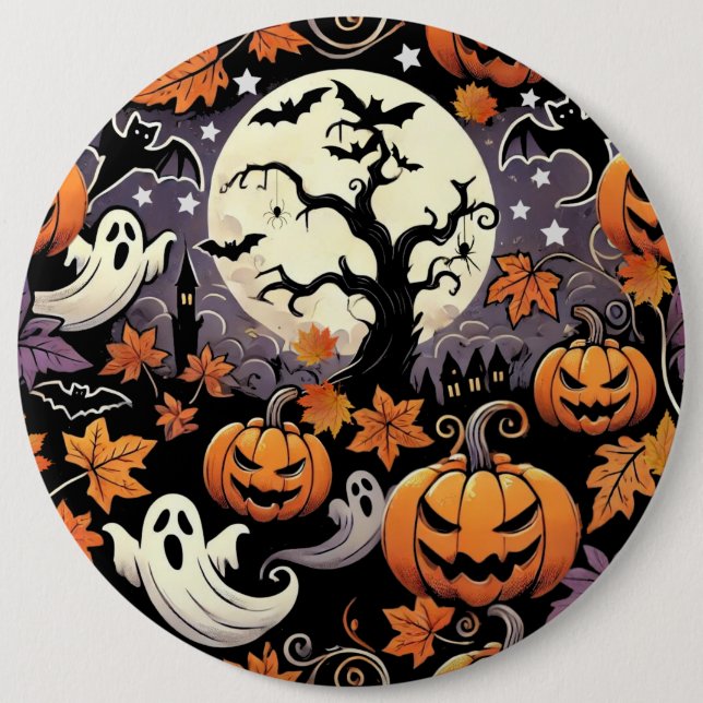 Halloween/Fall/Autumn 6 Cm Round Badge (Front)
