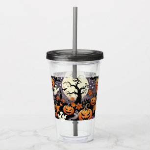 Halloween/Fall/Autumn Acrylic Tumbler