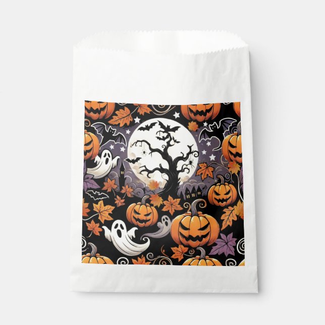 Halloween/Fall/Autumn Favour Bag (Front)