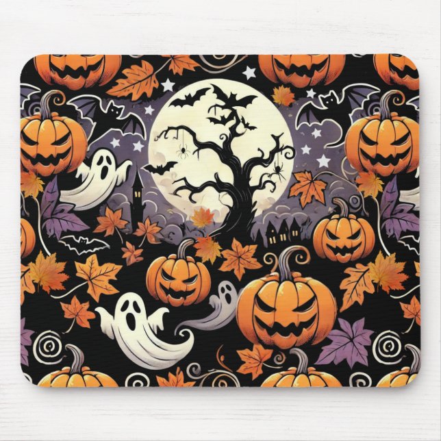 Halloween/Fall/Autumn Mouse Pad (Front)