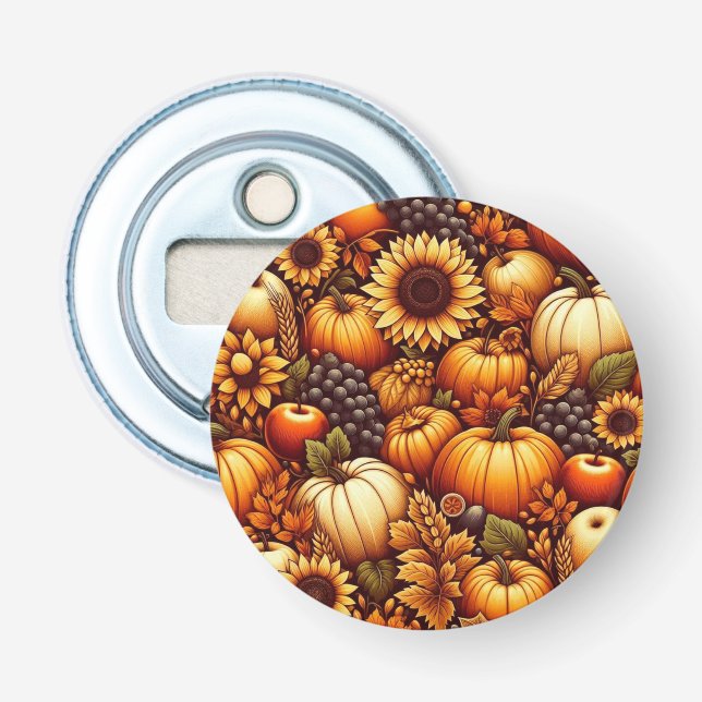 Halloween/Fall/Autumn/pumpkin Bottle Opener (Front)